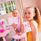 Fantasy pink fluffy bunny notebook - British product