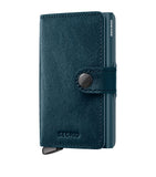 Secrid Basco Leather Miniwallet aluminium protector - British product