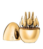 Christofle Mood Gold 24-piece cutlery set - British product