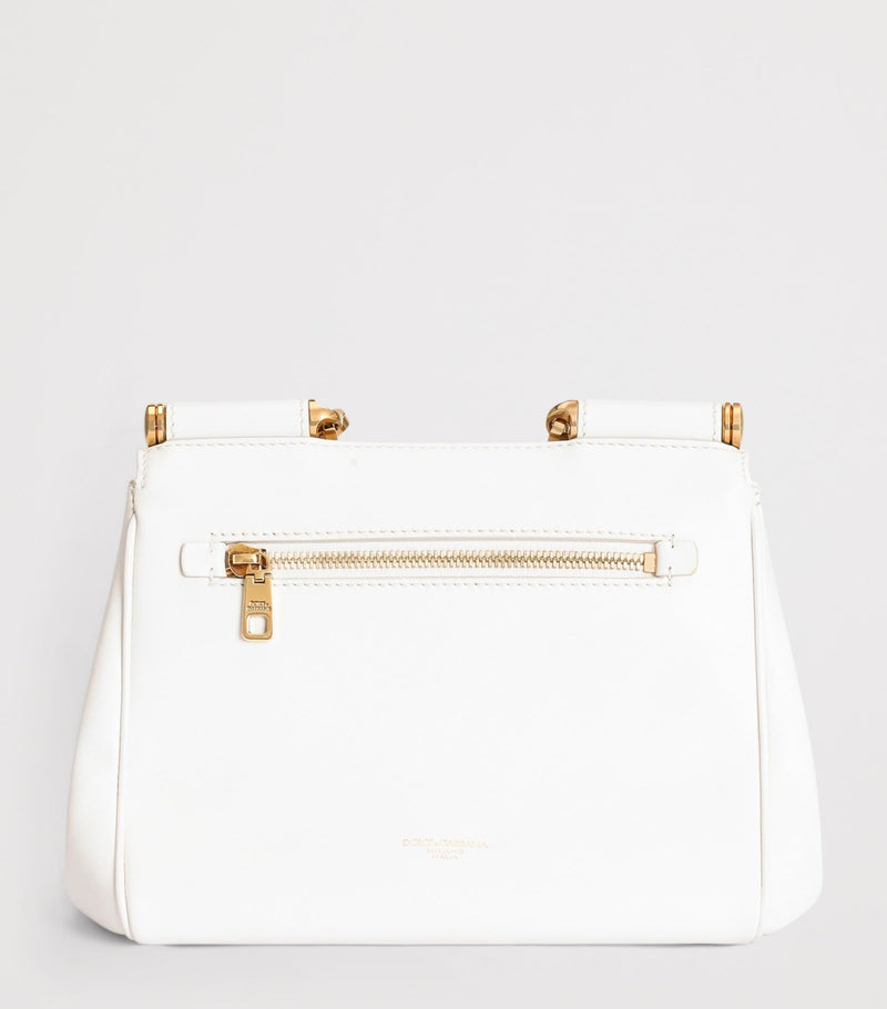Dolce&Gabbana My Sicily top-handle bag in plongé calfskin, imported from the UK