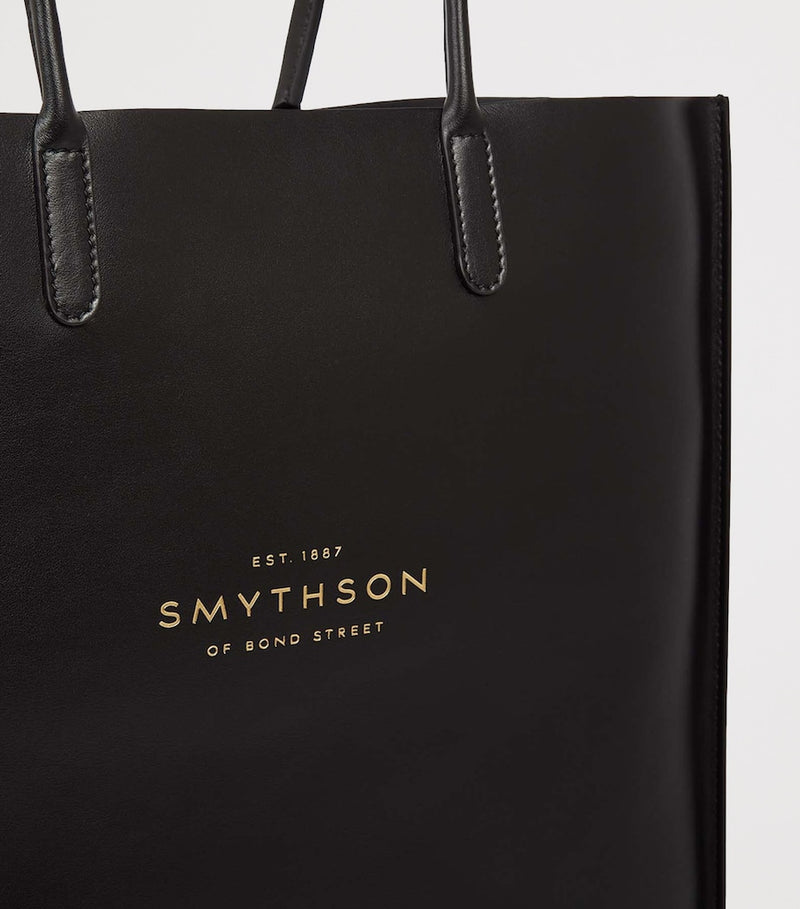 Smythson Kingly tote bag in Pavilion leather, UK version