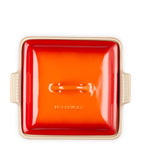 Le Creuset stoneware square dish 23cm, UK version