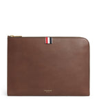 Thom Browne leather folio bag medium gusset - British product