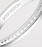 Boucheron Quatre Radiant Edition small platinum wedding band (British brand)