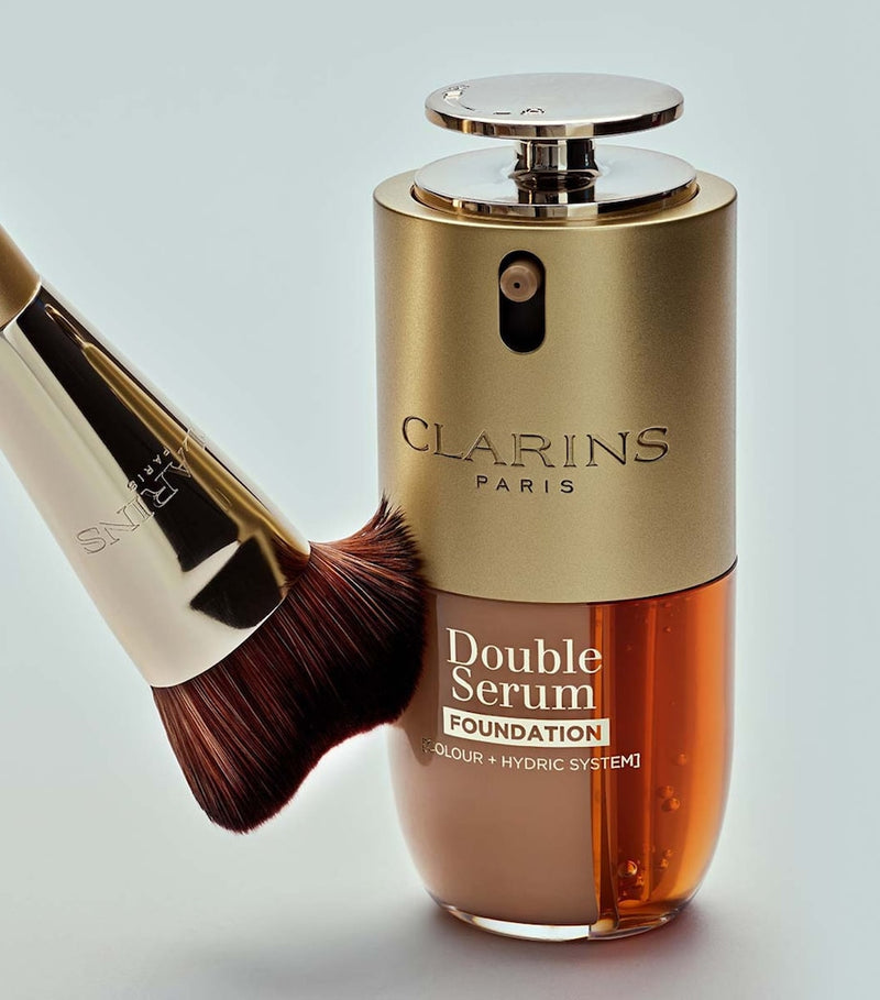 Clarins Gua Sha-inspired foundation brush - British product