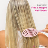 Brushworks Flexi Oval detangling hair brush (British brand)