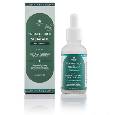 Superdrug Nature Spell Bakuchiol Ansiktsserum 30ml - Kjøp online på McGrocer