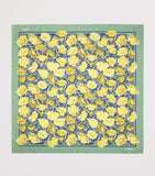 Valentino Garavani silk floral scarf 90cm, imported from the UK
