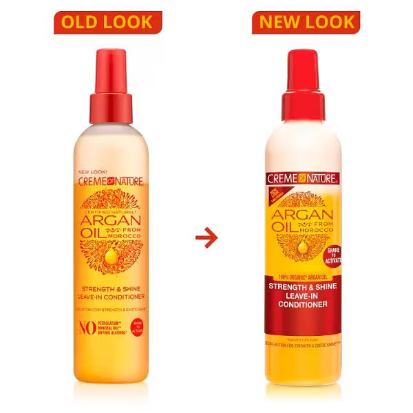 Creme of Nature Argan Oil leave-in conditioner 250ml - British product