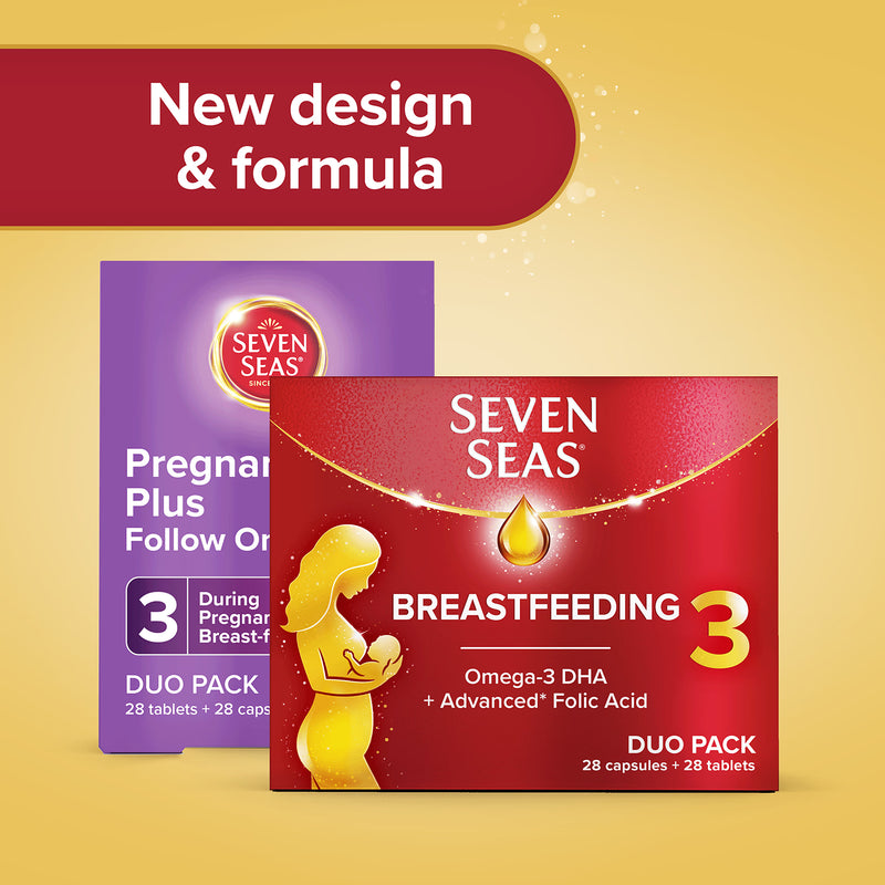 Seven Seas breastfeeding supplement 28 capsules 28 tablets (British brand)