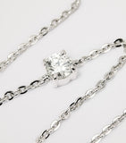Harrods white gold and diamond bracelet 0.25ct, imported from the UK