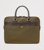 Aspinal of London nylon slim briefcase for laptop, UK version