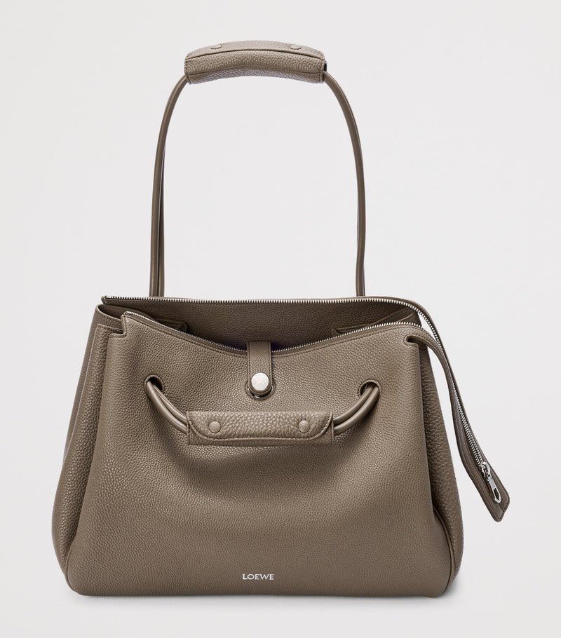LOEWE grained leather Madrid shoulder bag (British brand)