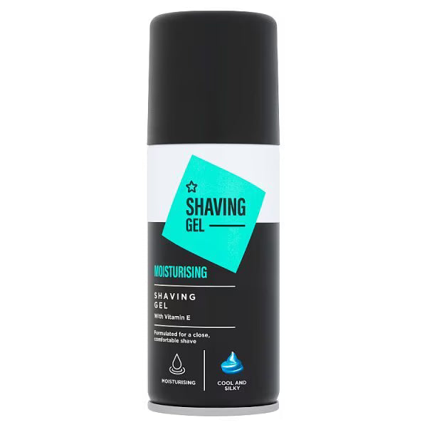 Superdrug Men's Shave Gel Moisturising 75ml (British brand)