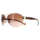 Ray-Ban 3386 gold gradient sunglasses, imported from the UK
