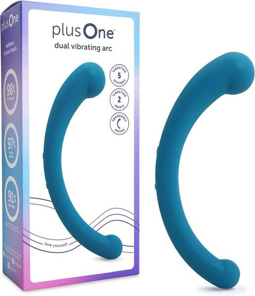 PlusOne Teal Dual personal massager (British brand)