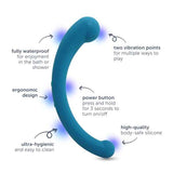 PlusOne Teal Dual personal massager (British brand)