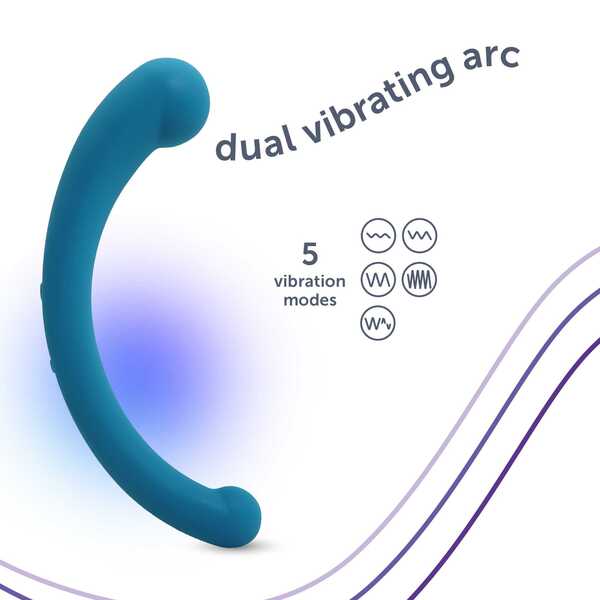 PlusOne Teal Dual personal massager (British brand)