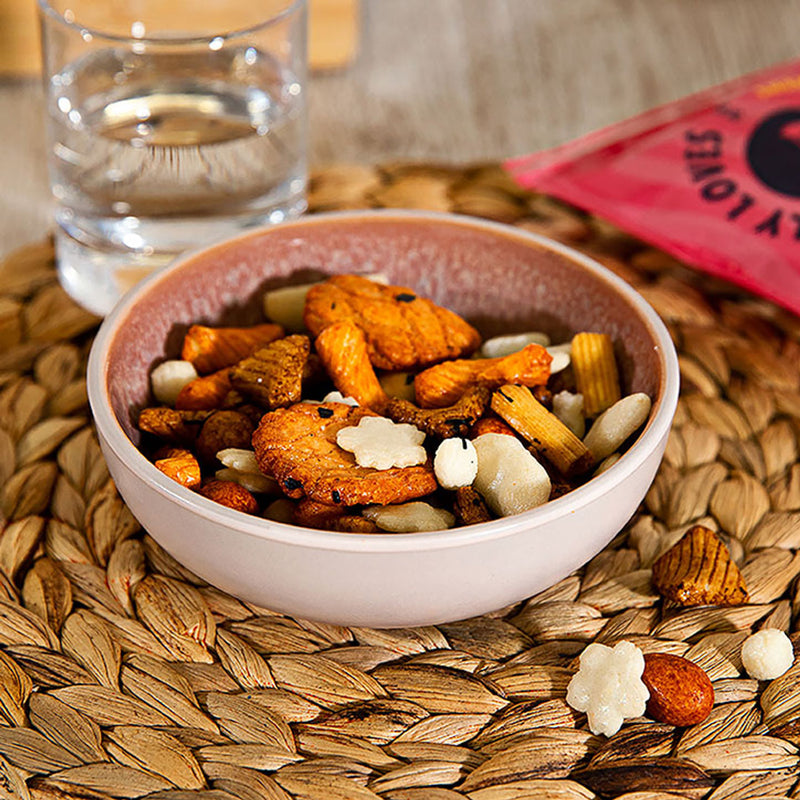 Kelly Loves Rice and Peanut Crackers 80g, UK version