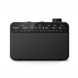 Philips portable FM/AM analogue radio black - British product