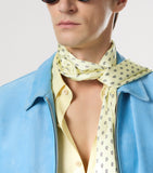 TOM FORD printed silk scarf 20x180cm (British brand)
