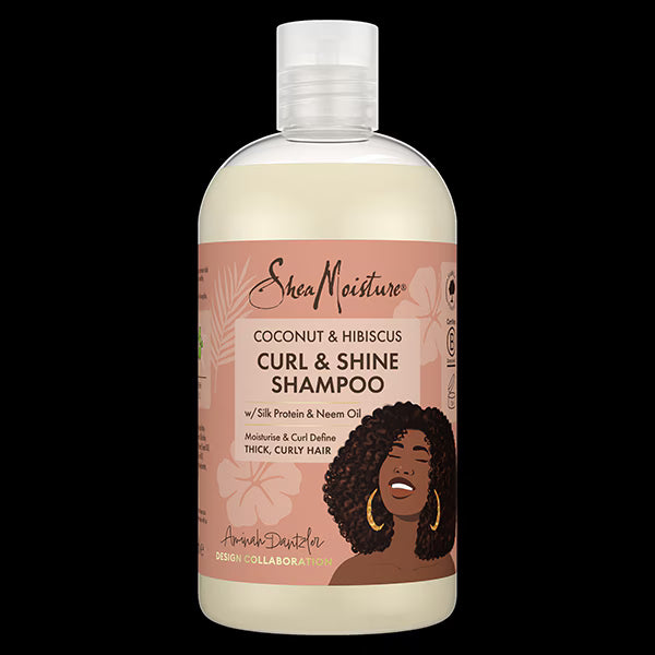 SheaMoisture coconut hibiscus curl shampoo 384ml (British brand)