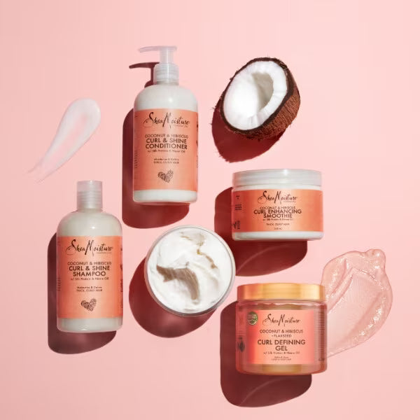 SheaMoisture coconut hibiscus curl shampoo 384ml (British brand)