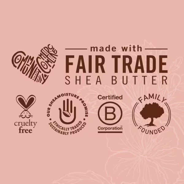 SheaMoisture coconut hibiscus curl shampoo 384ml (British brand)