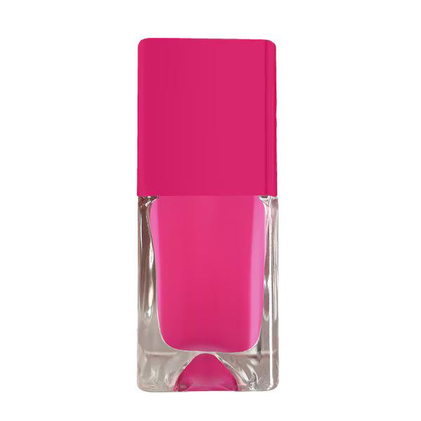 Nails.INC nail polish hot pink 14ml, imported from the UK
