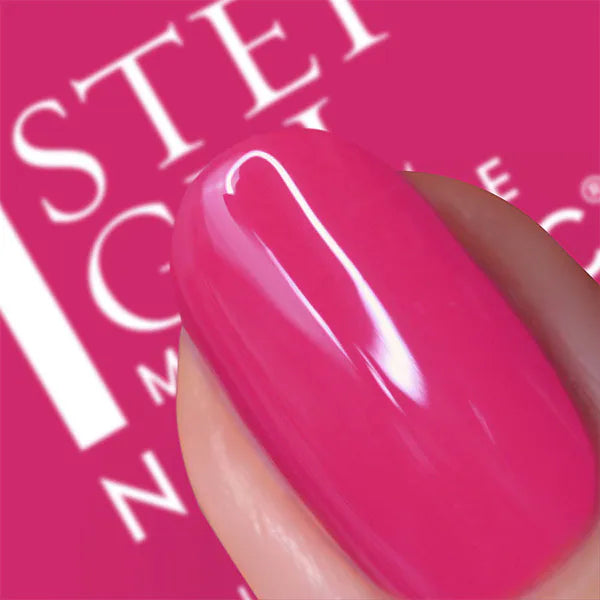 Nails.INC nail polish hot pink 14ml, imported from the UK