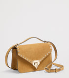 Valentino Garavani small Rockstud split leather shoulder bag, imported from the UK