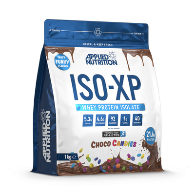 Holland & Barrett Applied Nutrition ISO XP Whey Protein Isolate Powder Choco Candies 1kg- Buy online at McGrocer
