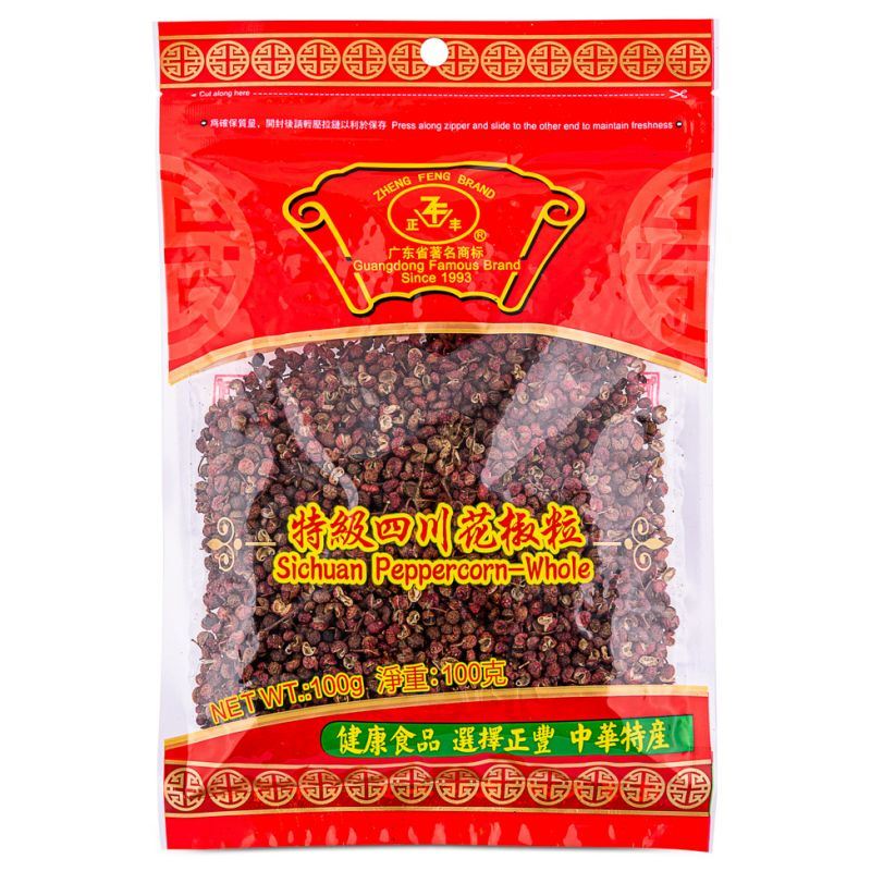 Zheng Feng Sichuan peppercorn whole - British product