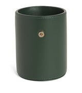Harrods Leather Pen Pot Desk Organizer