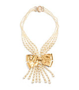 Harrods Valentino Garavani Faux Pearl Trop Chou Layered Necklace- Buy online at McGrocer