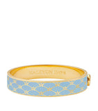 Halcyon Days gold-plated enamel star bangle - British product