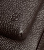 Carl Friedrik Ayrton leather backpack with laptop compartment - British brand