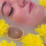 Obvs Skincare Uplifting Bath Salts organic mandarin, imported from the UK