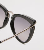Max Mara acetate butterfly sunglasses, imported from the UK