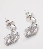 Valentino Garavani crystal Ovalette earrings (British brand)