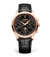 Harrods Jaeger-LeCoultre Master Control Calendar Pink Gold Watch 40mm- Buy online at McGrocer