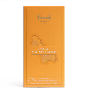Harrods Single-Estate 72% Cocoa Malekula Island Chocolate Bar 70g