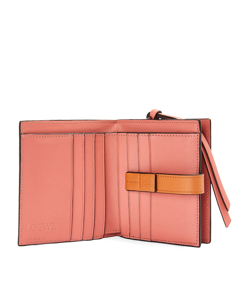 LOEWE leather zip wallet with eight card slots, UK version
