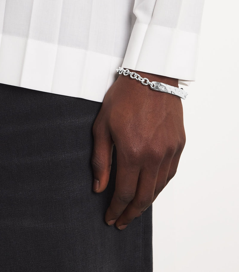The Ouze sterling silver hallmark bracelet, UK version