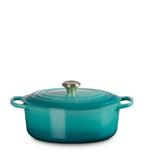Harrods Le Creuset Cast Iron Oval Casserole Dish 29cm- Buy online at McGrocer