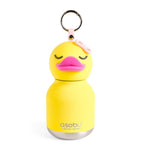 ASOBU Mini Bestie Duck water bottle bag charm 200ml, UK version
