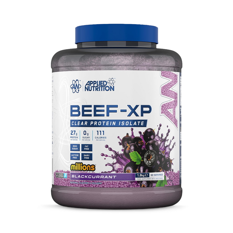 Applied Nutrition Beef XP protein isolate blackcurrant 1.8kg - British product