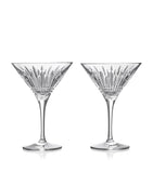 Waterford Lismore martini glasses set of 2 250ml (British brand)