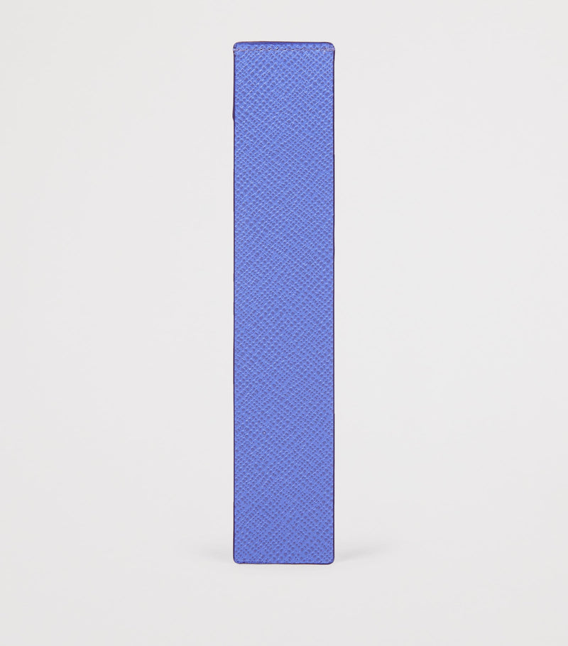 Smythson Panama leather bookmark for books (British brand)