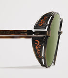 Matsuda M3137 round titanium sunglasses, imported from the UK